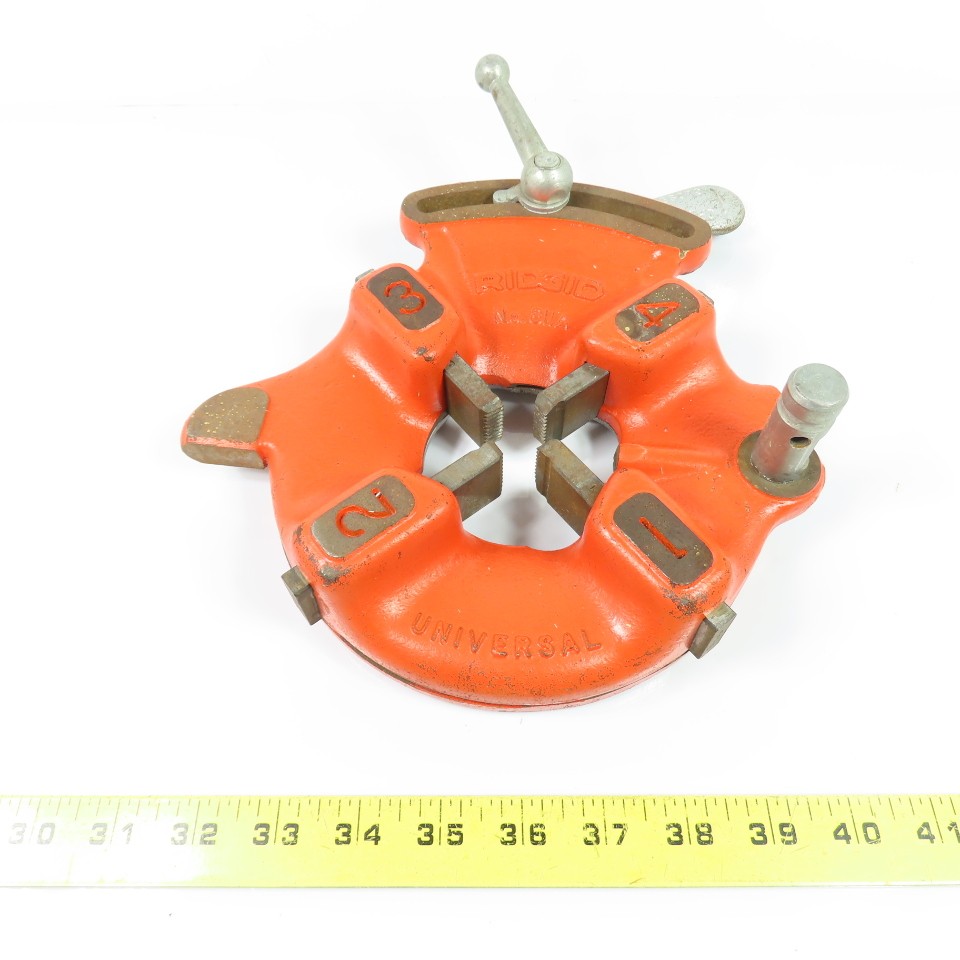 Ridgid 811A Pipe Threader Universal Die Head 1/8″ to 2″ Pipe 5/8 11 UNC