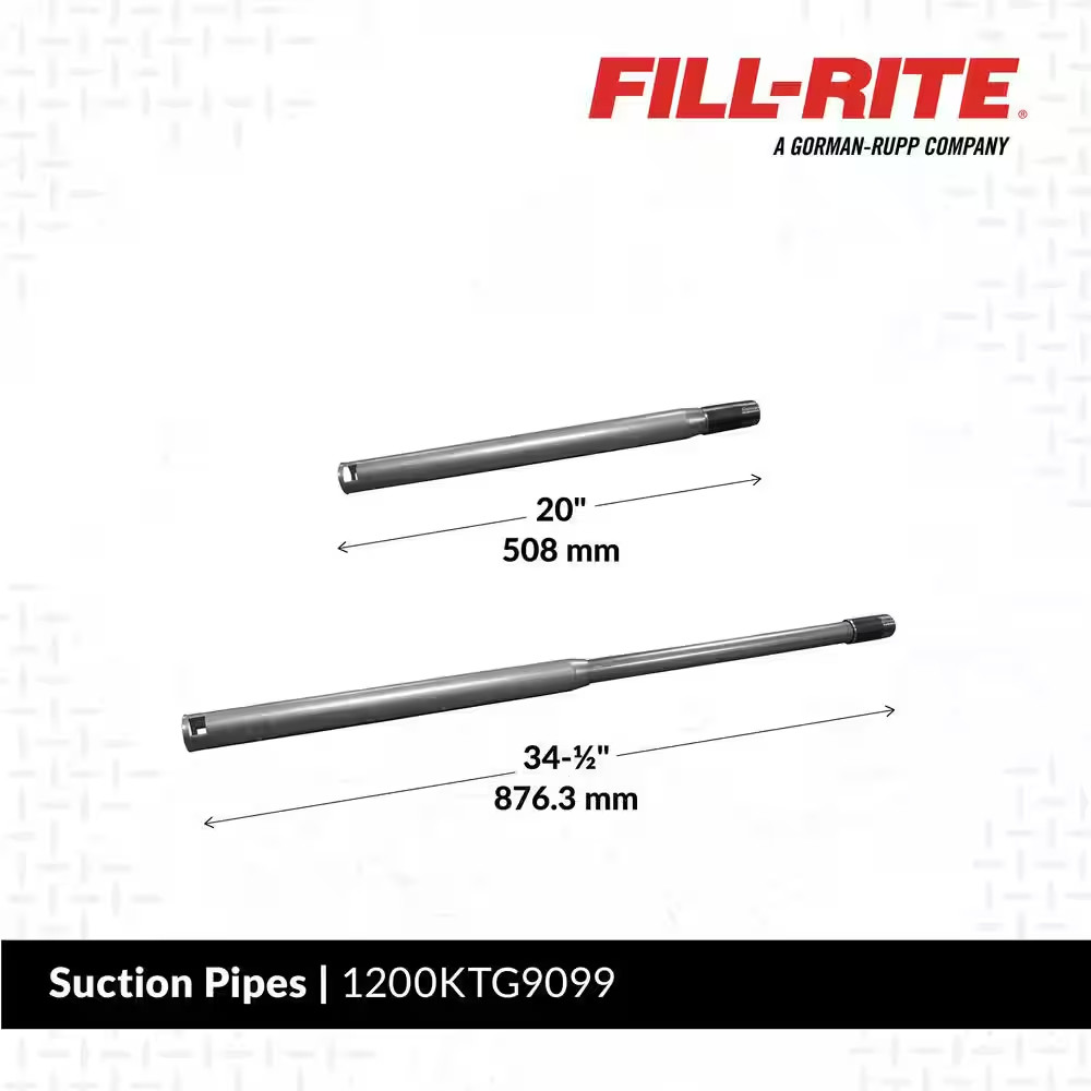 1″ Steel Telescoping Suction Pipe | Transfer Tuthill Tank Pump Liquid Silver