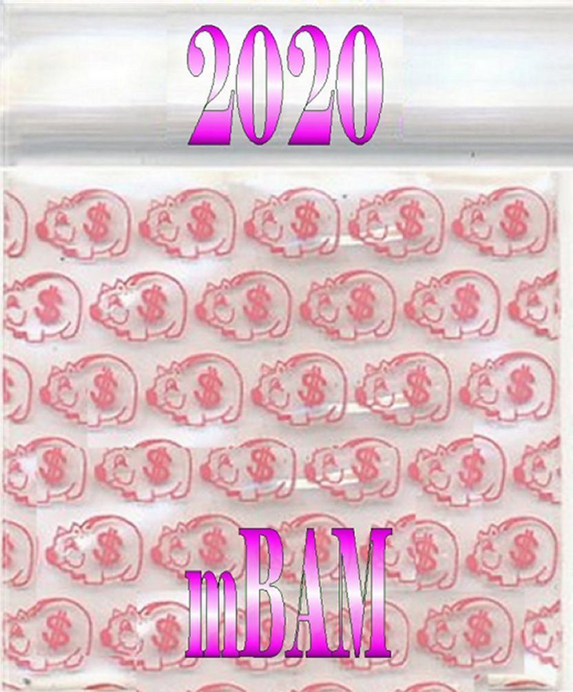 100 PACK BLUE LUCKY 777s 1515 Apple Zip Baggies 1.5×1.5″ Mini POLYBAGS