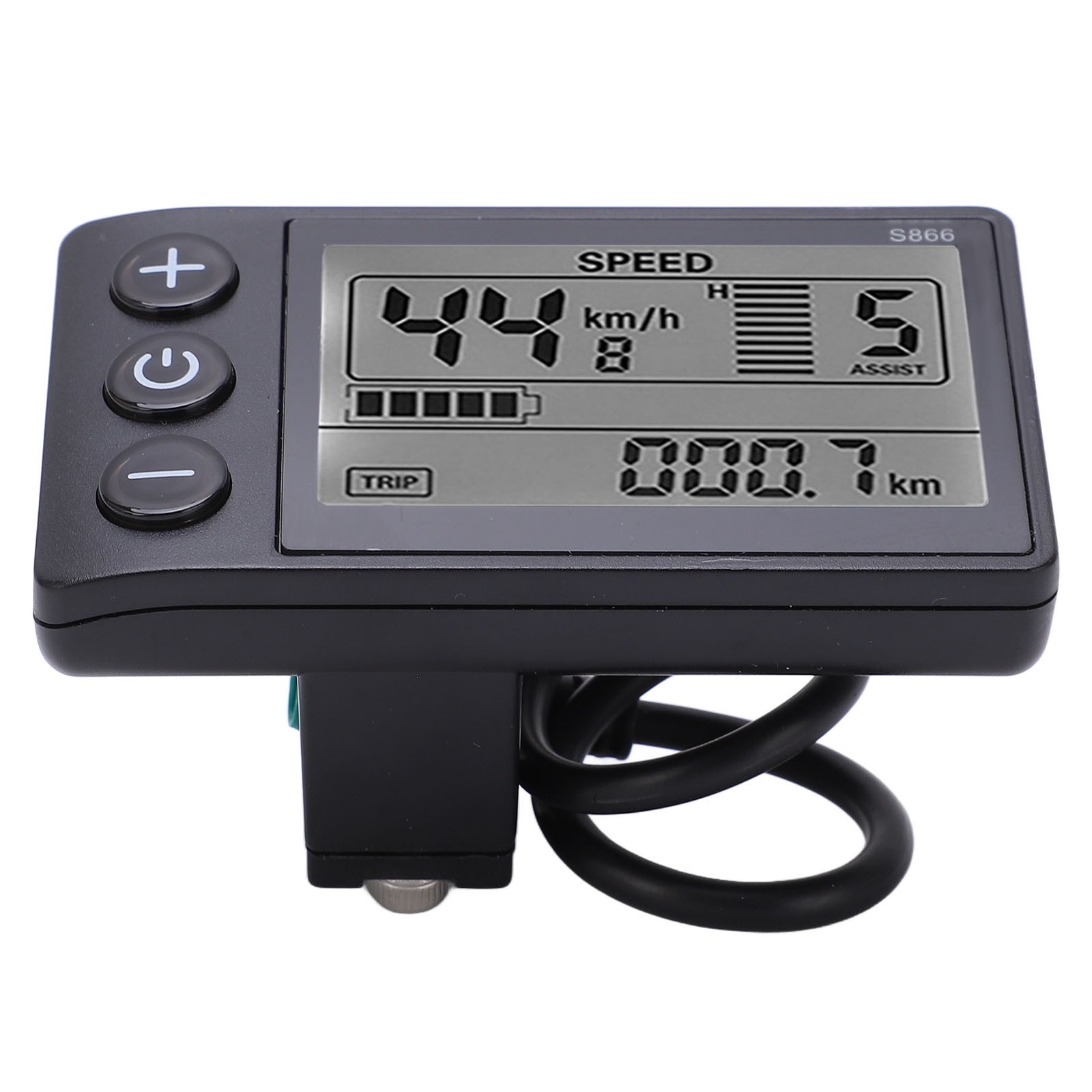 Electric Cycle S866 LCD Display Meter 24V 36V 48V Control Panel With Water XSKK