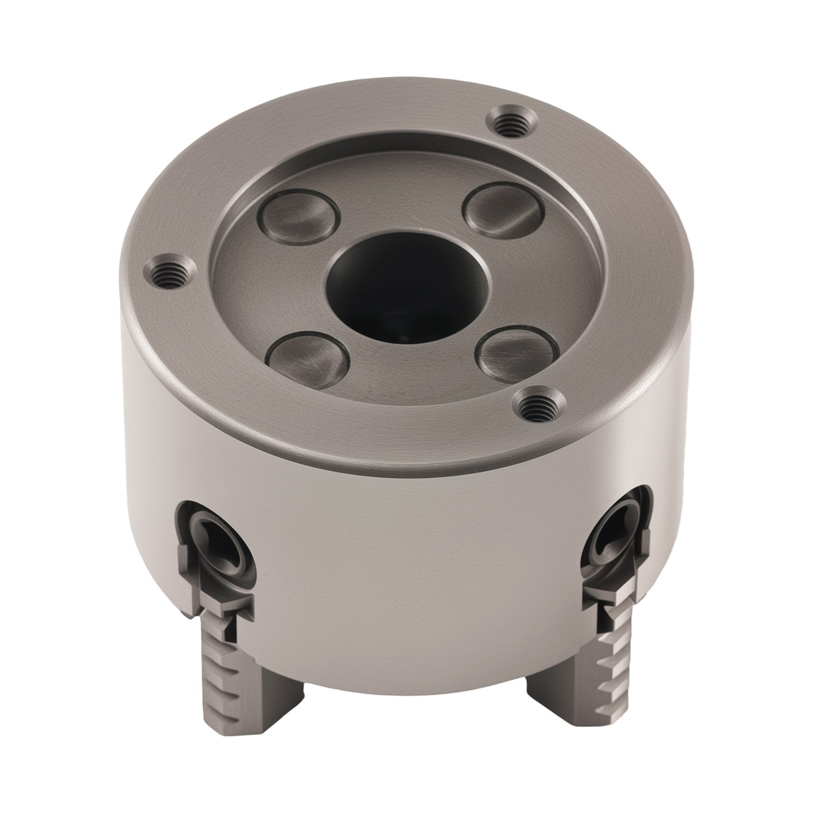 K72-80 Metal Chuck 4 Jaw Self Centering 80mm Lathe HT300 Iron K7280