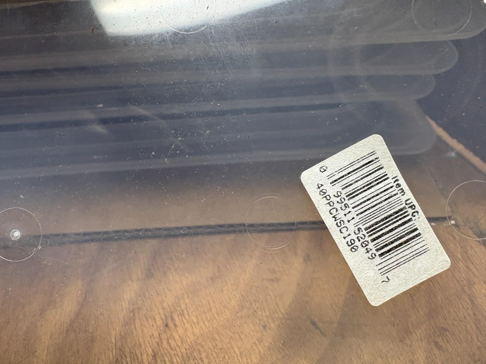 Case of 6 New CAMBRO 40PPCWSC 190 Translucent Seal Cover ¼ size CAMWR