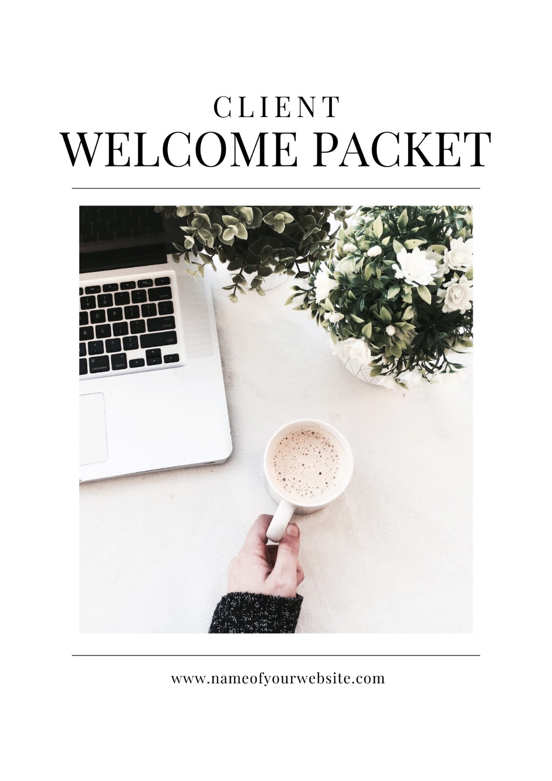 Client Welcome Packet, Customizable DIGITAL ONLY