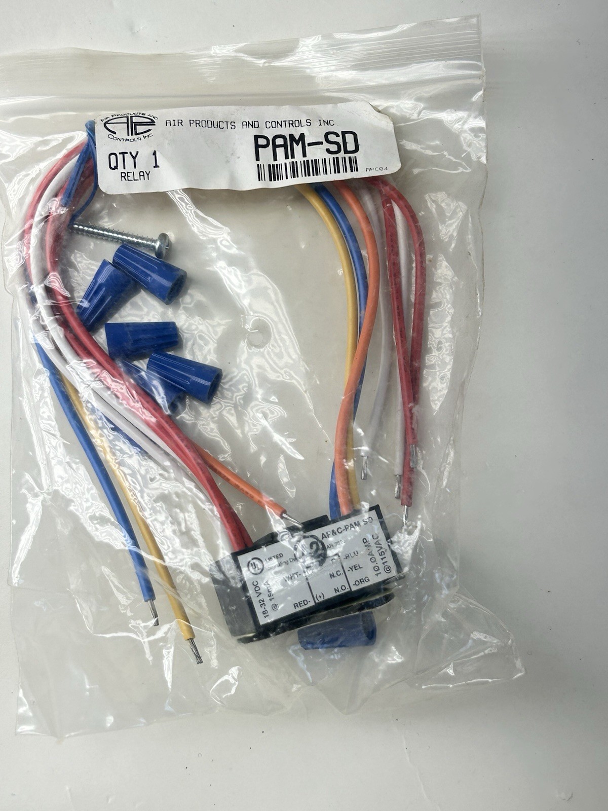 AIR PRODUCTS AND CONTROL RELAY 10.0 AMP PAM-SD