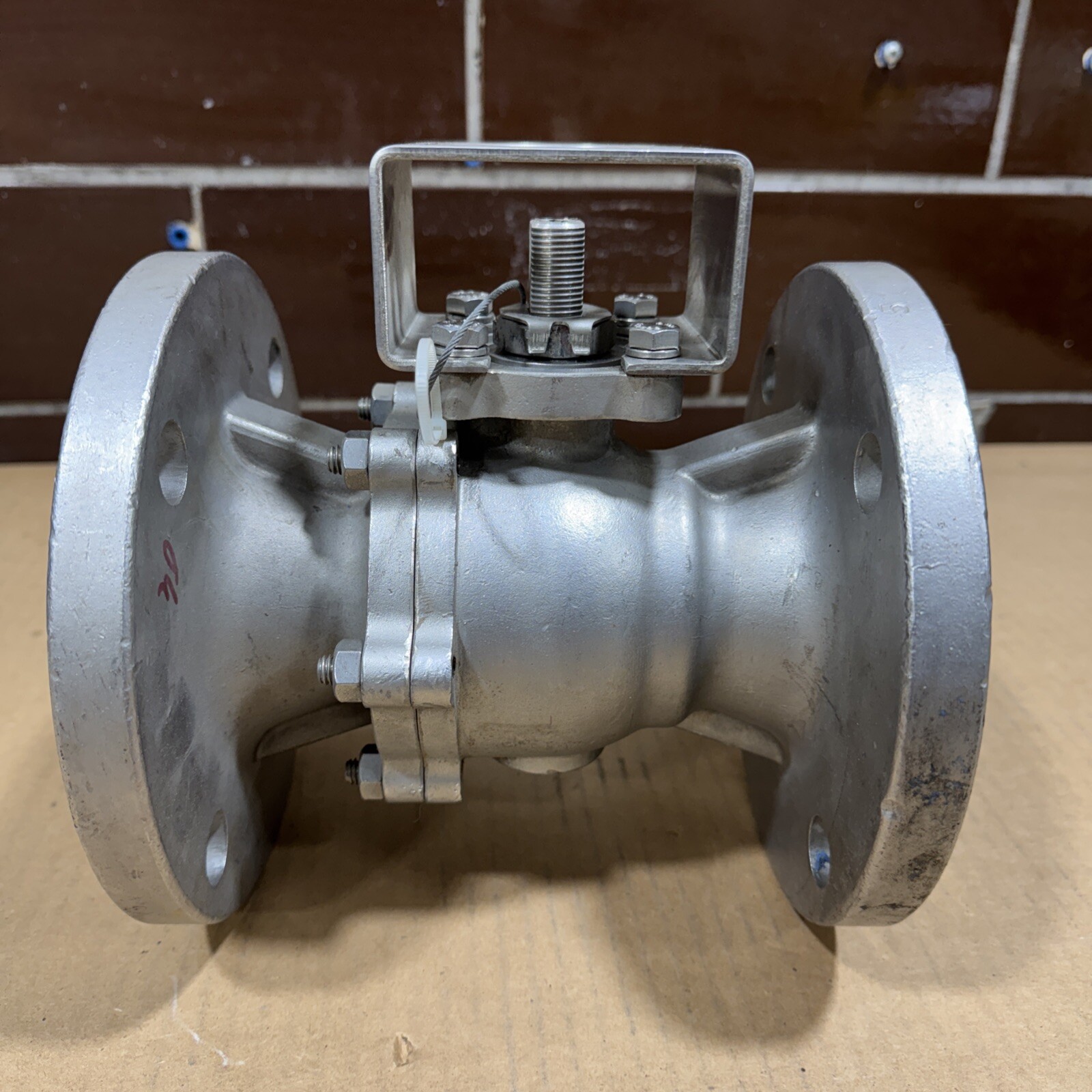 *NEW* Virgo Engineers Actuated Ball Valve RF1-R-66G-F-L 3” #150 275PSIG CF8M