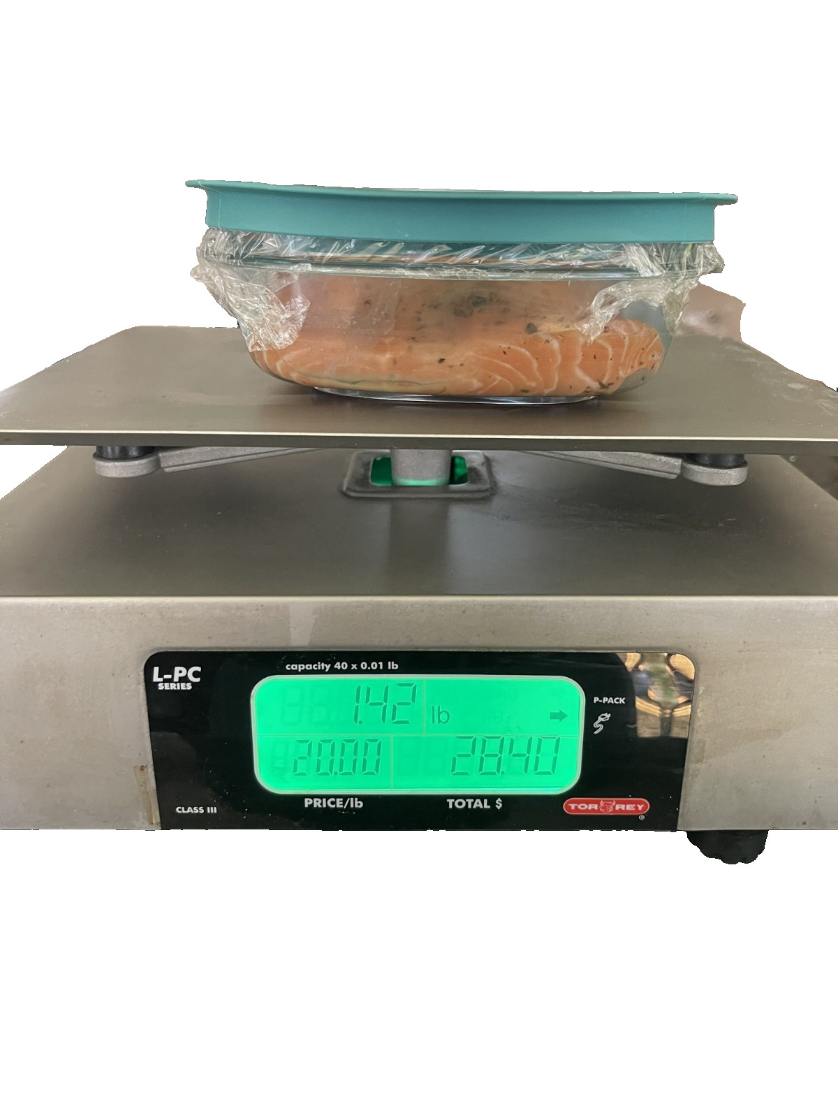 Torrey LPC 40L-HS 40 lb x 0.01 lb Portable Legal for Trade Price Computing Scale