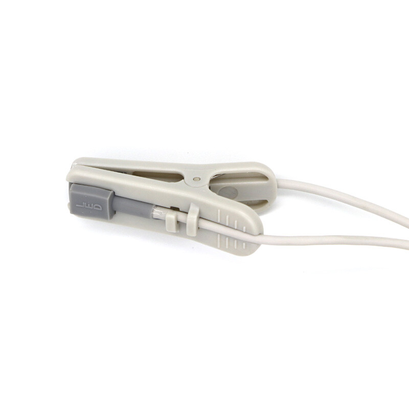 For Nellcor Oximax Adult Ear Clip Spo2 Sensor Oximeter Pulse Probe DB9 Pin 1m