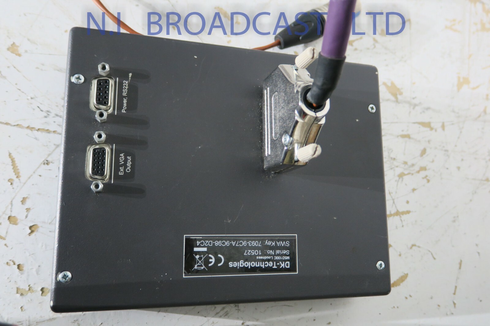 DK audio msd100c loudness monitor with analog and Digital input
