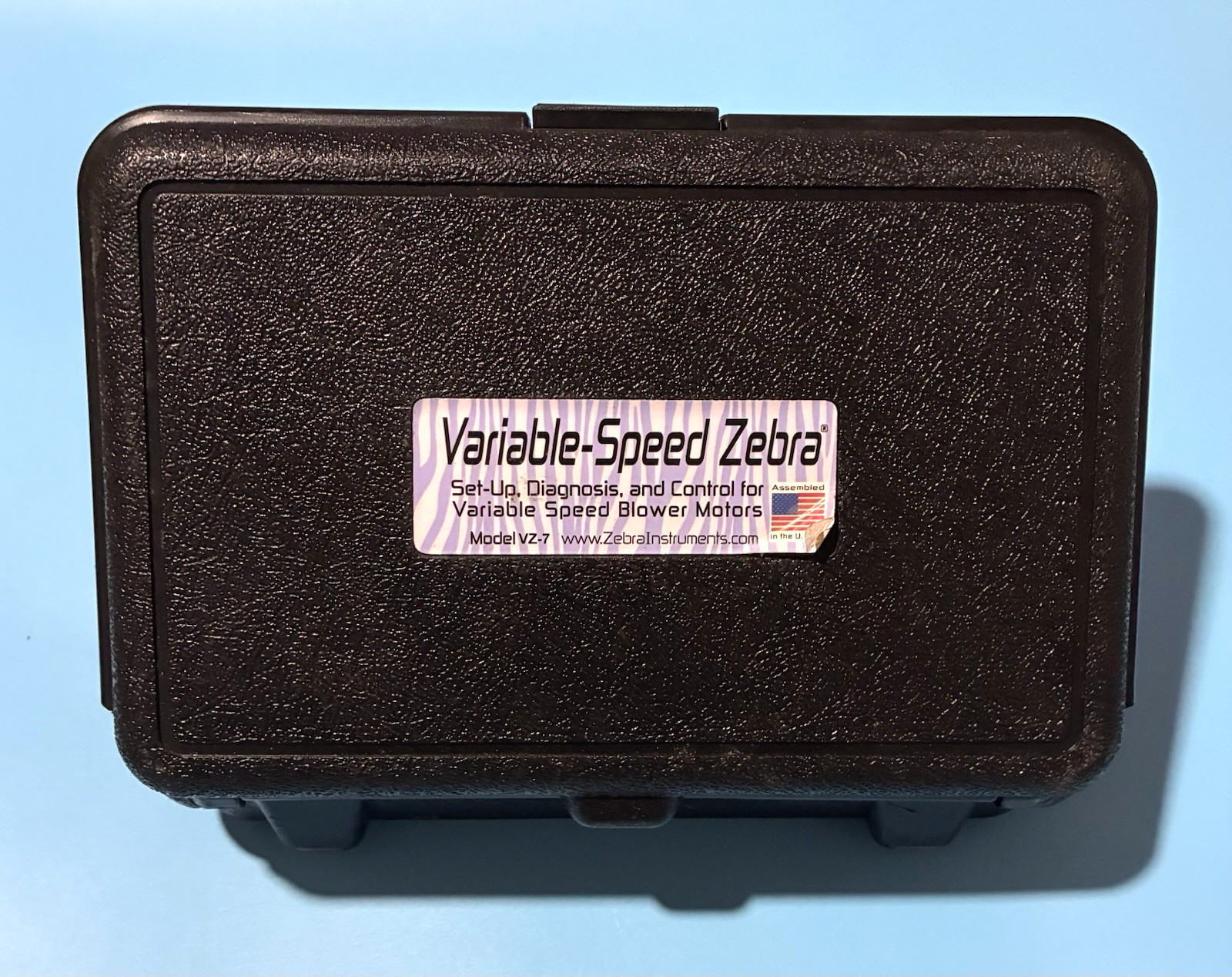 Zebra Instruments: Variable Speed Zebra Model VZ-7