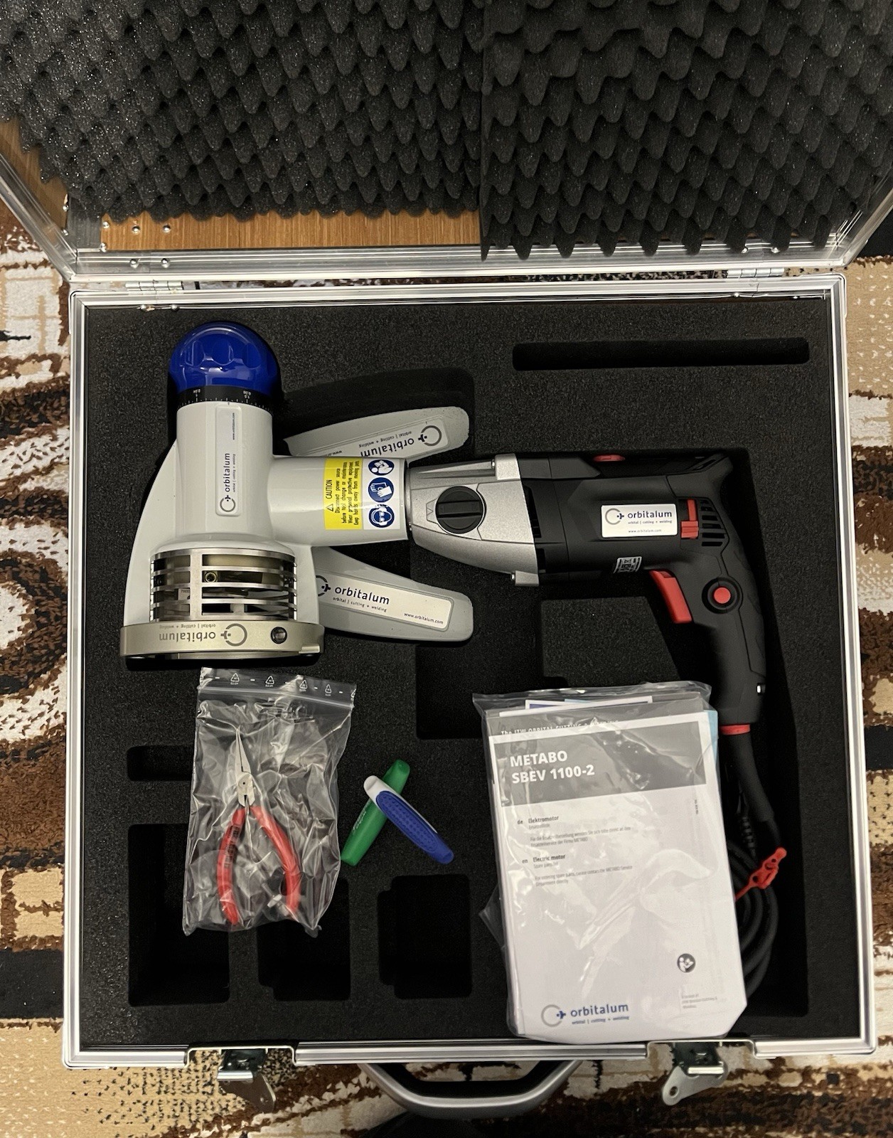 Orbitalum RPG 3.0 Corded Tube Squaring Machine