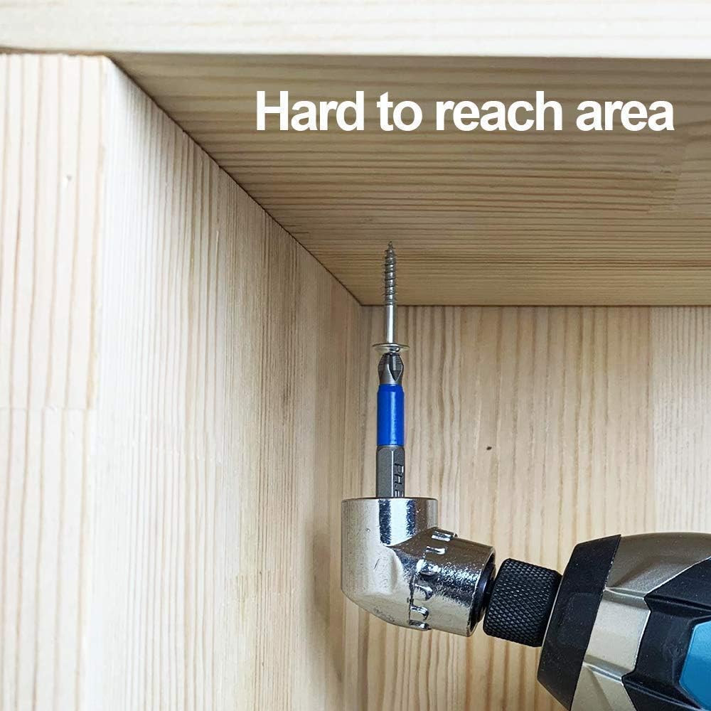 Right Angle Drill Driver 105 Degree Right Angle Drill Attachment Power Screwd…