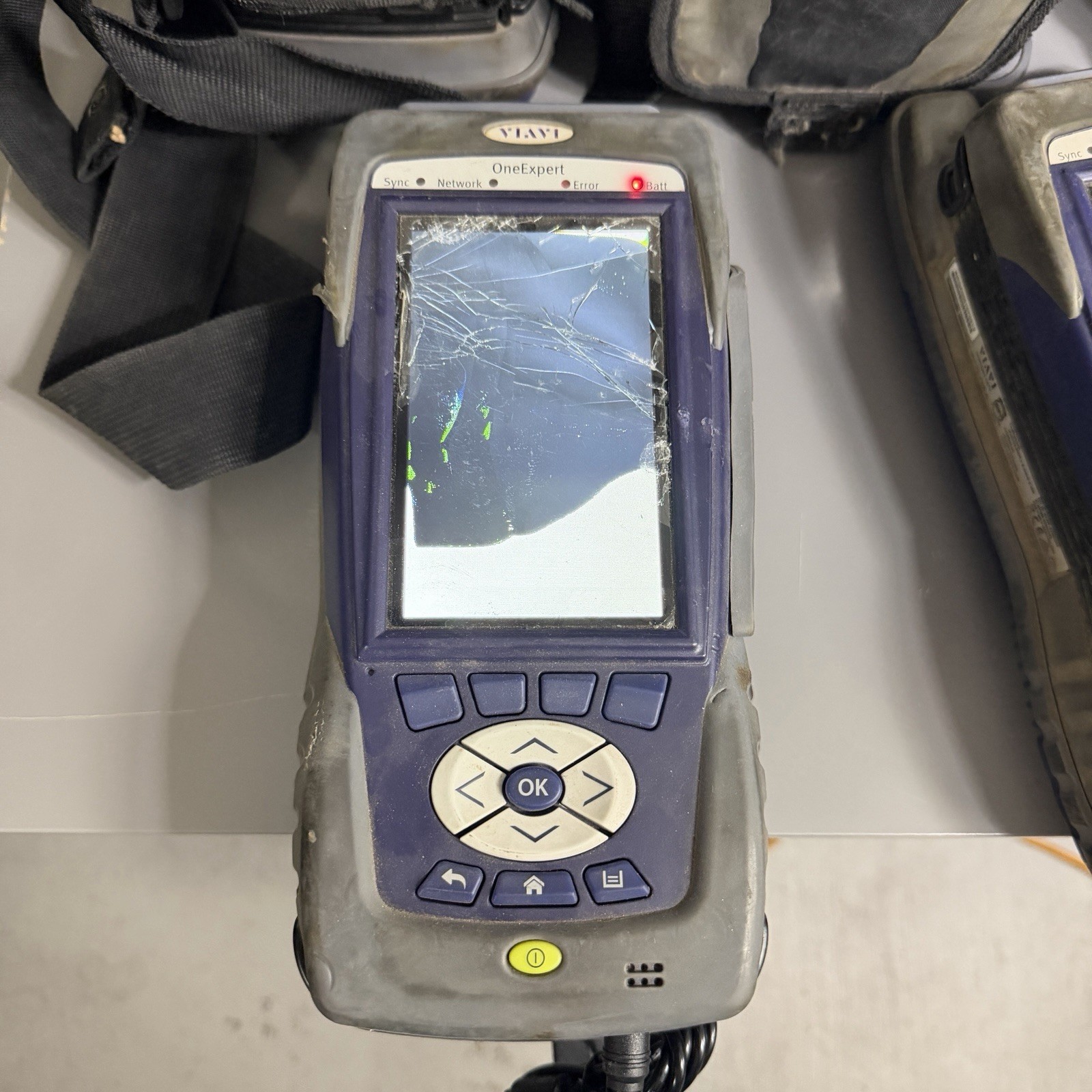 Viavi JDSU ONX-620 DOCSIS 3.1 CATV Cable Meter Tester READ DAMAGED Screen