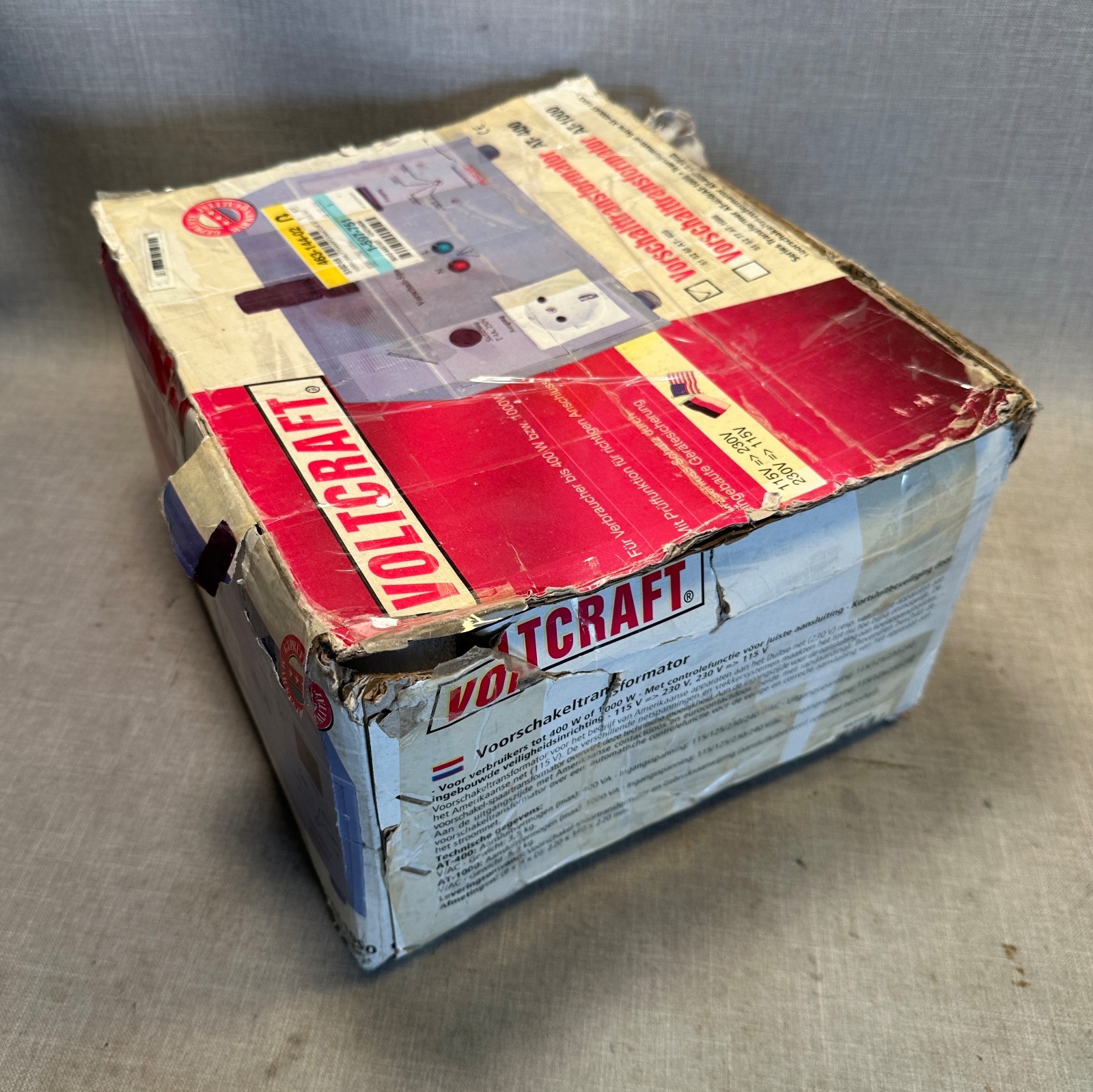 Voltcraft AT-400 VA Step-Up / Step-Down Isolation Transformer 115V–230V – WORKS!