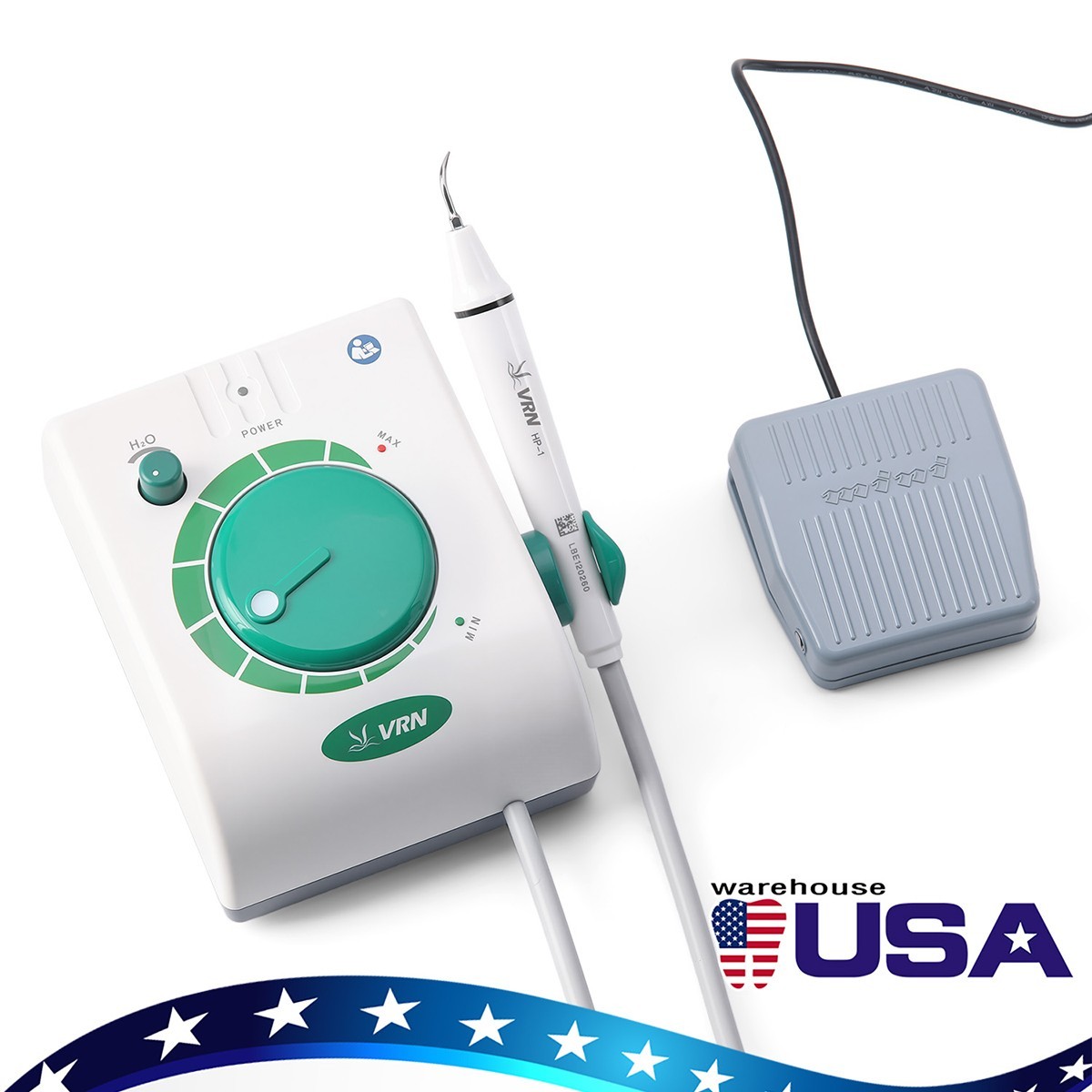 UPS VRN Dental Portable Ultrasonic Piezo Scaler A8 LED Detachable Handpiece