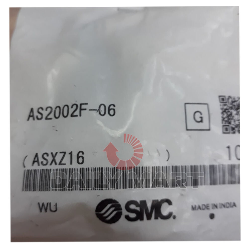10PCS/New In Box SMC AS2002F-06 Straight Speed Regulating Joint