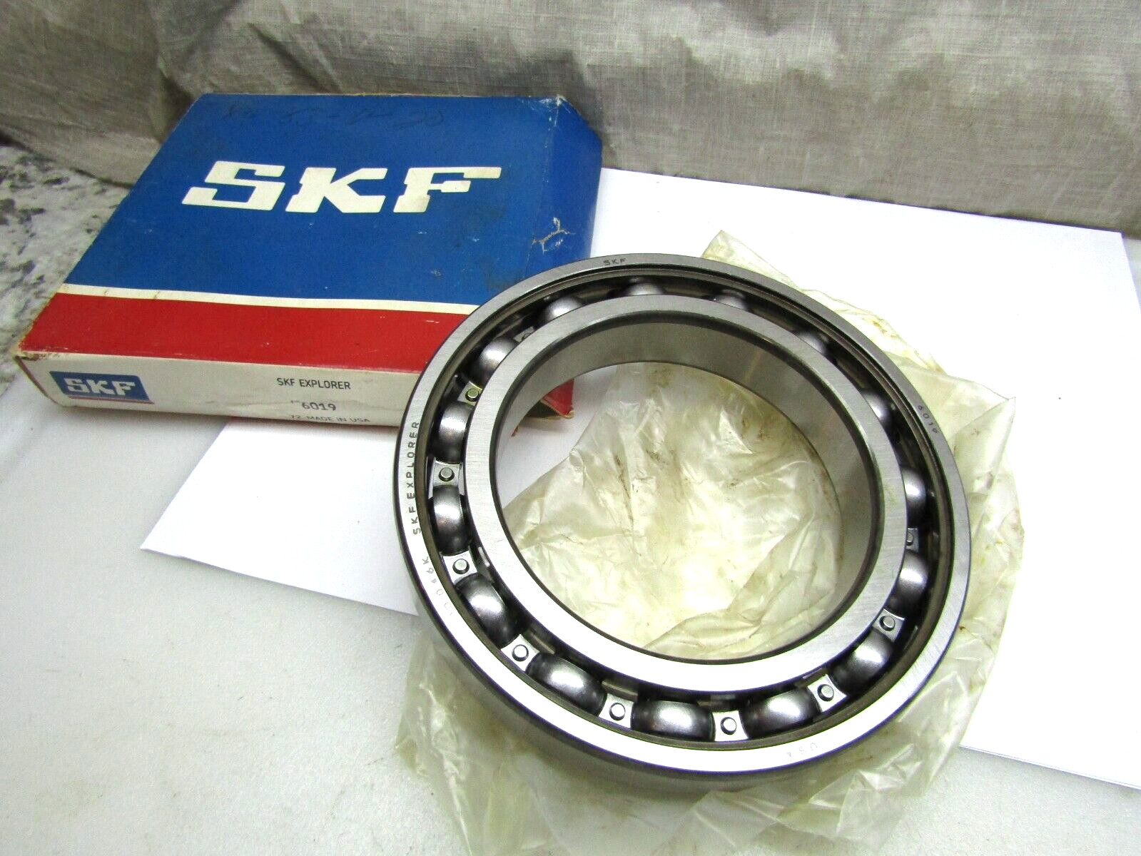 SKF 6019 95mm X 145mm X 24mm Open Bearing Made in USA