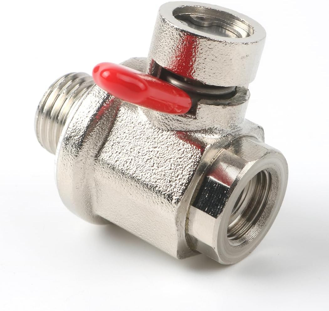 Oil Drain Valve with Removable L-Shape Hose End 14mm-1.5