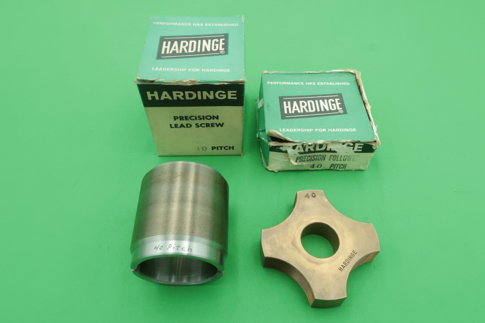 Hardinge Precision Lead Screw & Follower 40 Pitch Excellent HHR769640 R736940
