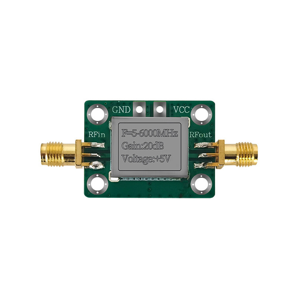 2PCS 5M-6GHz RF Amplifier Ultra Wideband Gain 20dB Medium Power Amplifier Board
