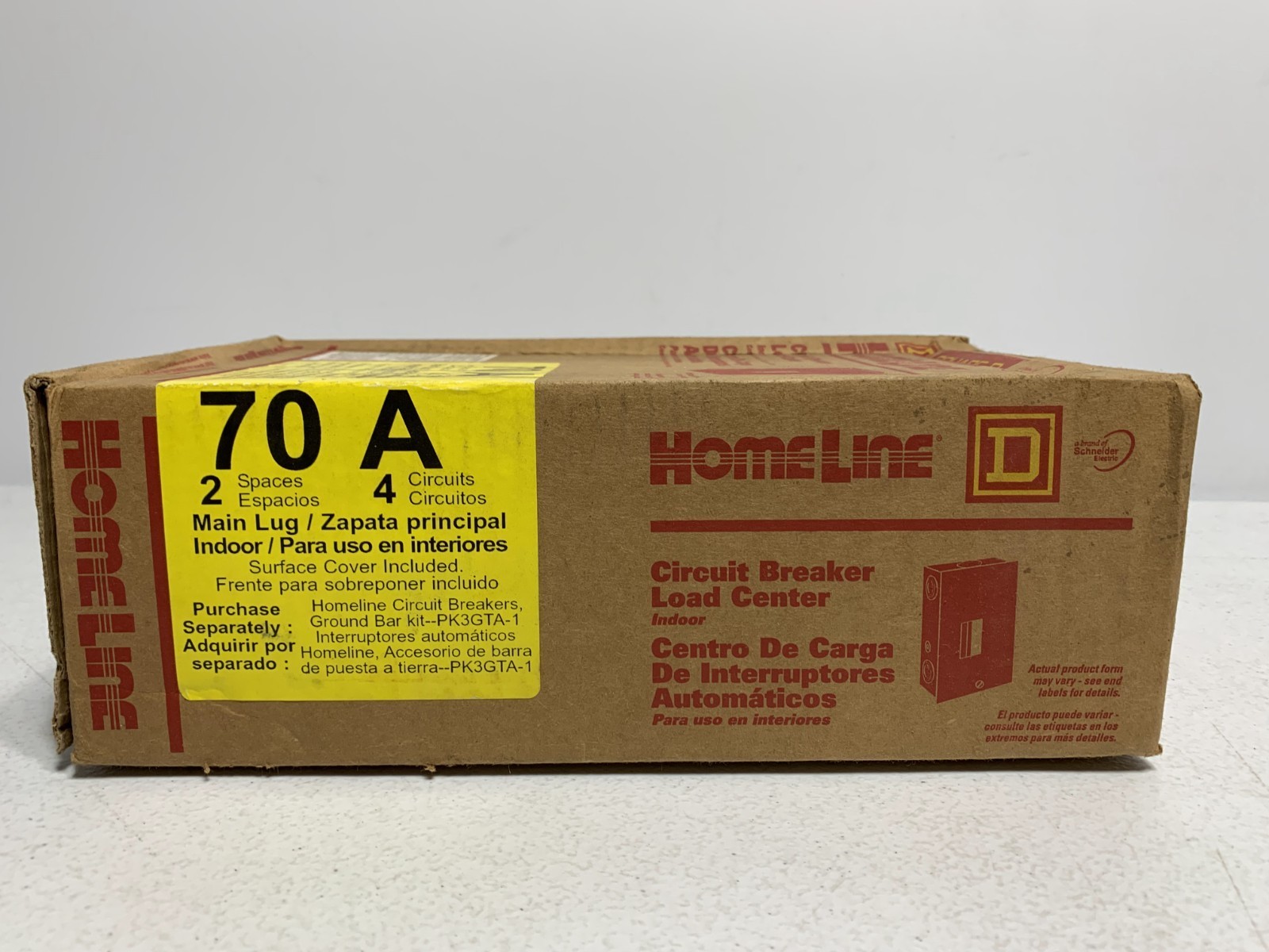 Square D HOM24L70S Circuit Breaker Load Center 240V 50/60 Hz 70 Amp