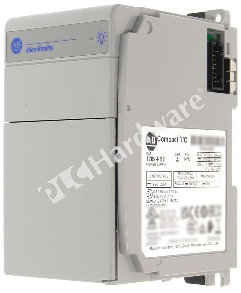 Open Pre-owned Allen Bradley 1769-PB2 /A CompactLogix 2A@5VDC 24VDC Power Supply