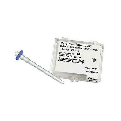 Coltene Whaledent PF181-5 ParaPost Taper Lux Fiber Resin Posts Size #5 5/Pk