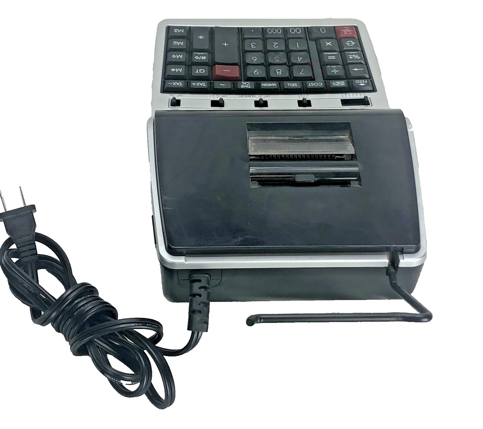 Canon MP27-MG Printing Calculator 12 Digit Heavy Duty Desktop 120V AC Used