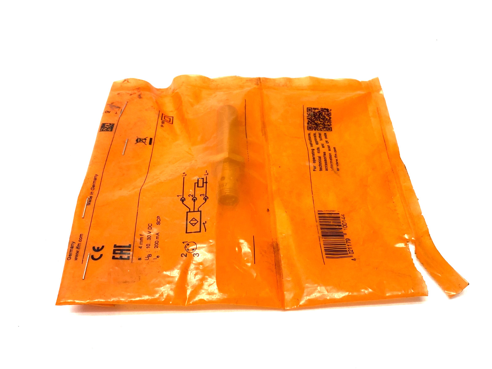 Ifm IFK3004BAPKG/US-104 Inductive Sensor Oil/Coolant Proof 4mm Range IF5957