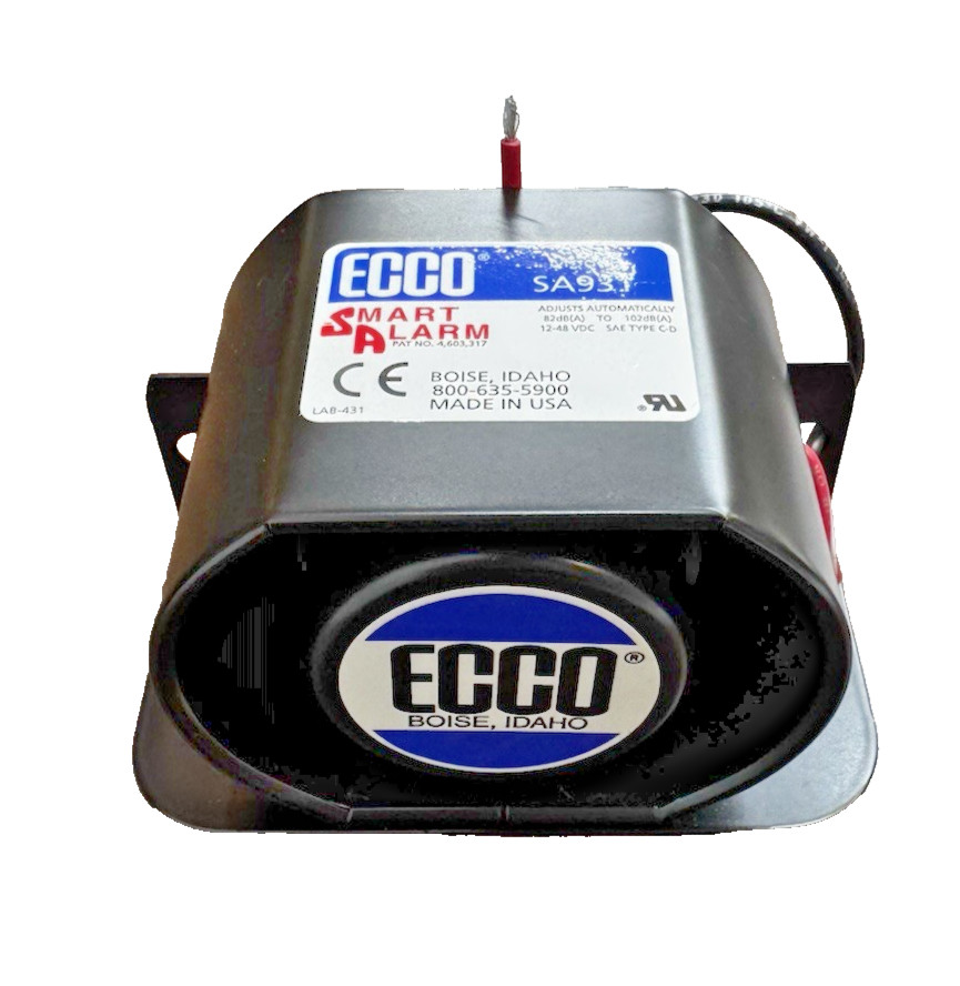 ECCO SA931 Smart Alarm Back Up Alarm 12-48VDC NIB For Industrial equipment