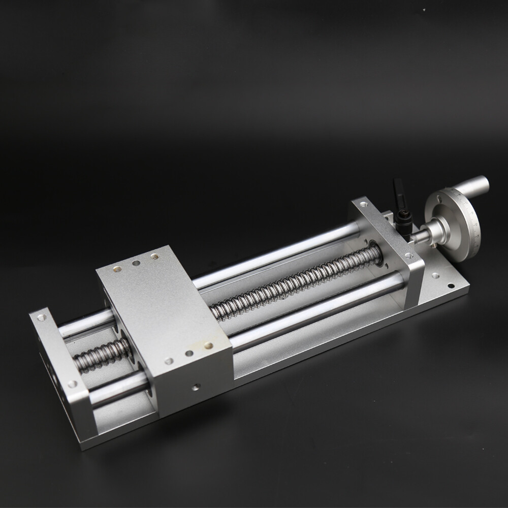 CNC Manual Sliding Table Cross Slide Linear Stage SFU1605 Ballscrew X Y Z Axis