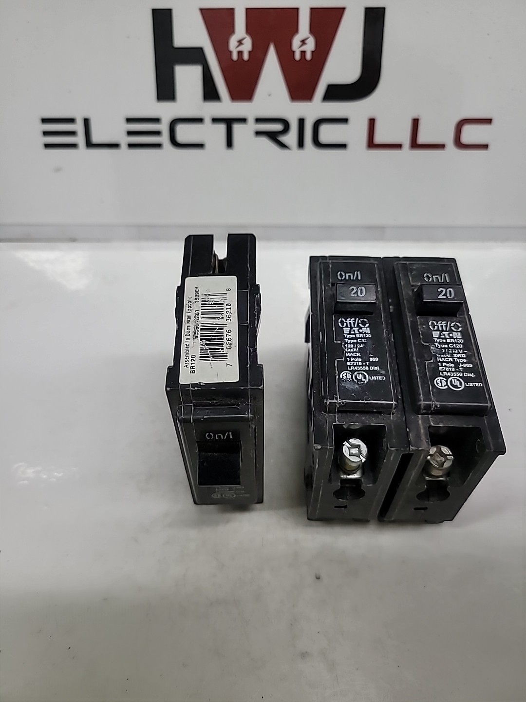Eaton BR120 20 Amp I Pole Circuit Breaker Challenger Cutler-Hammer C120