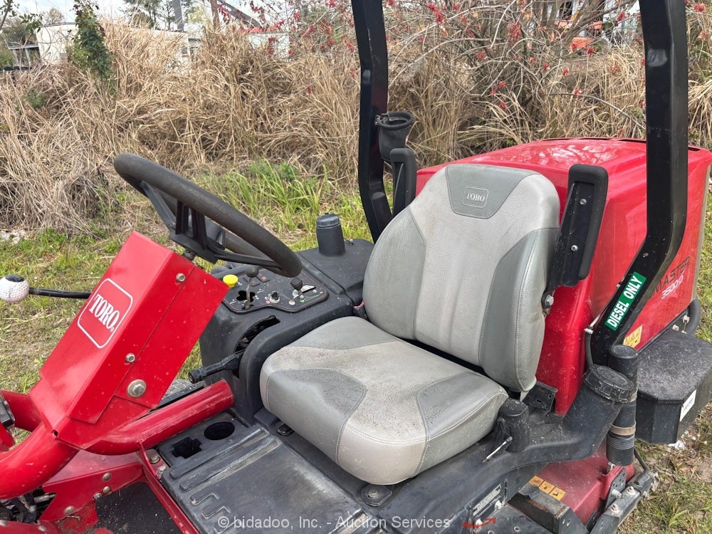 2021 Toro Groundsmaster 3500D AWD Riding Field Lawn Mower Diesel Kubota bidadoo