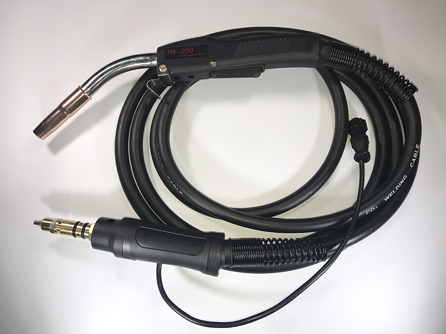 Heavy Duty Mig Welding Gun Miller connection 250A 15′ fits Tweco #2 Miller M-25