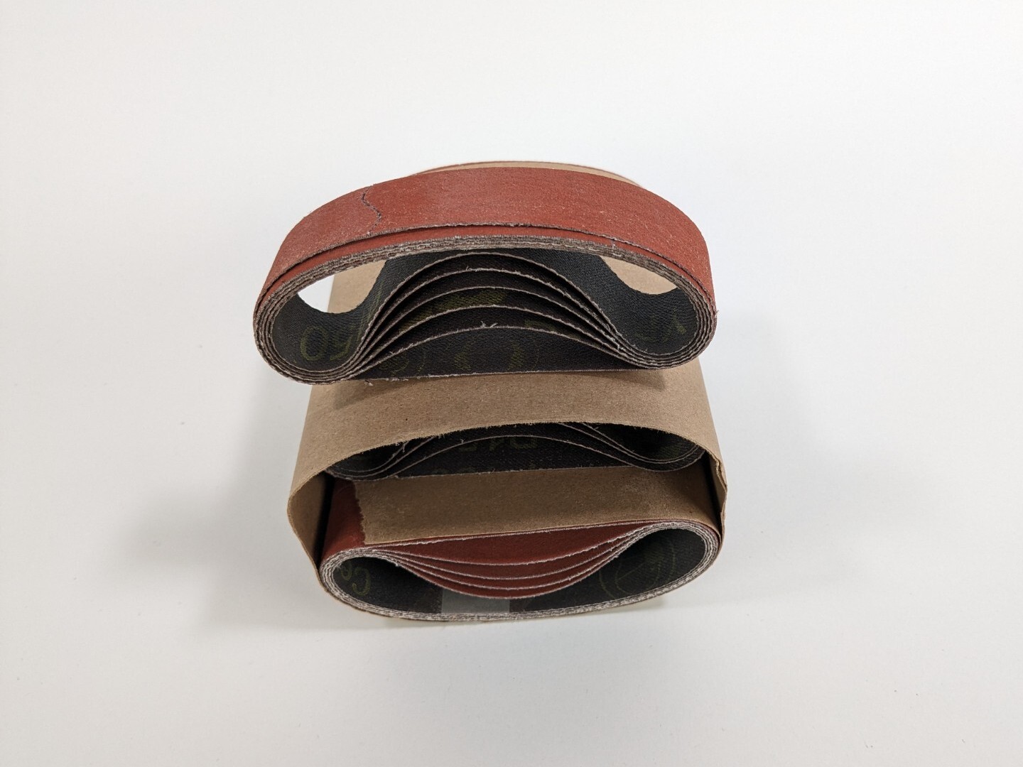 50 Pack 3M Cloth Belts 69281 777F, 1 in x 11 in P150 YF-Weight Fullflex