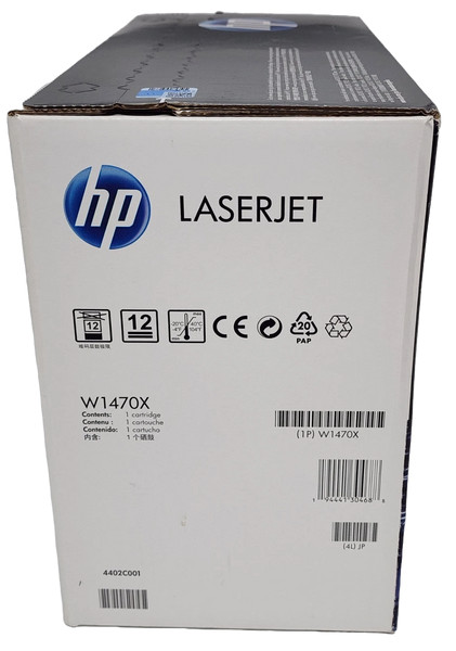 Genuine HP 147X W1470X High Yield Black Toner Cartridge No Extra Charges ✅