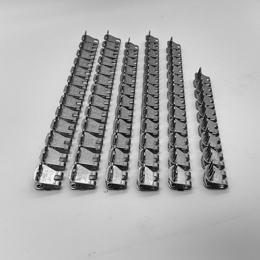 4 Pcs 24″ Factory Price For 3-5mm Belts Rivet Hinged Conveyor Belt Fasteners