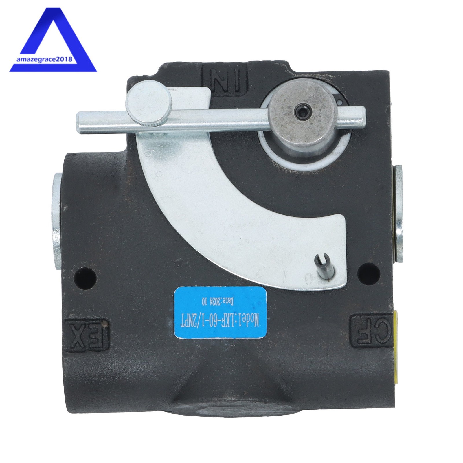 0-30GPM Hydraulic Adjustable Variable Flow Control Valve 1/2”NPT FC51 Side-Port
