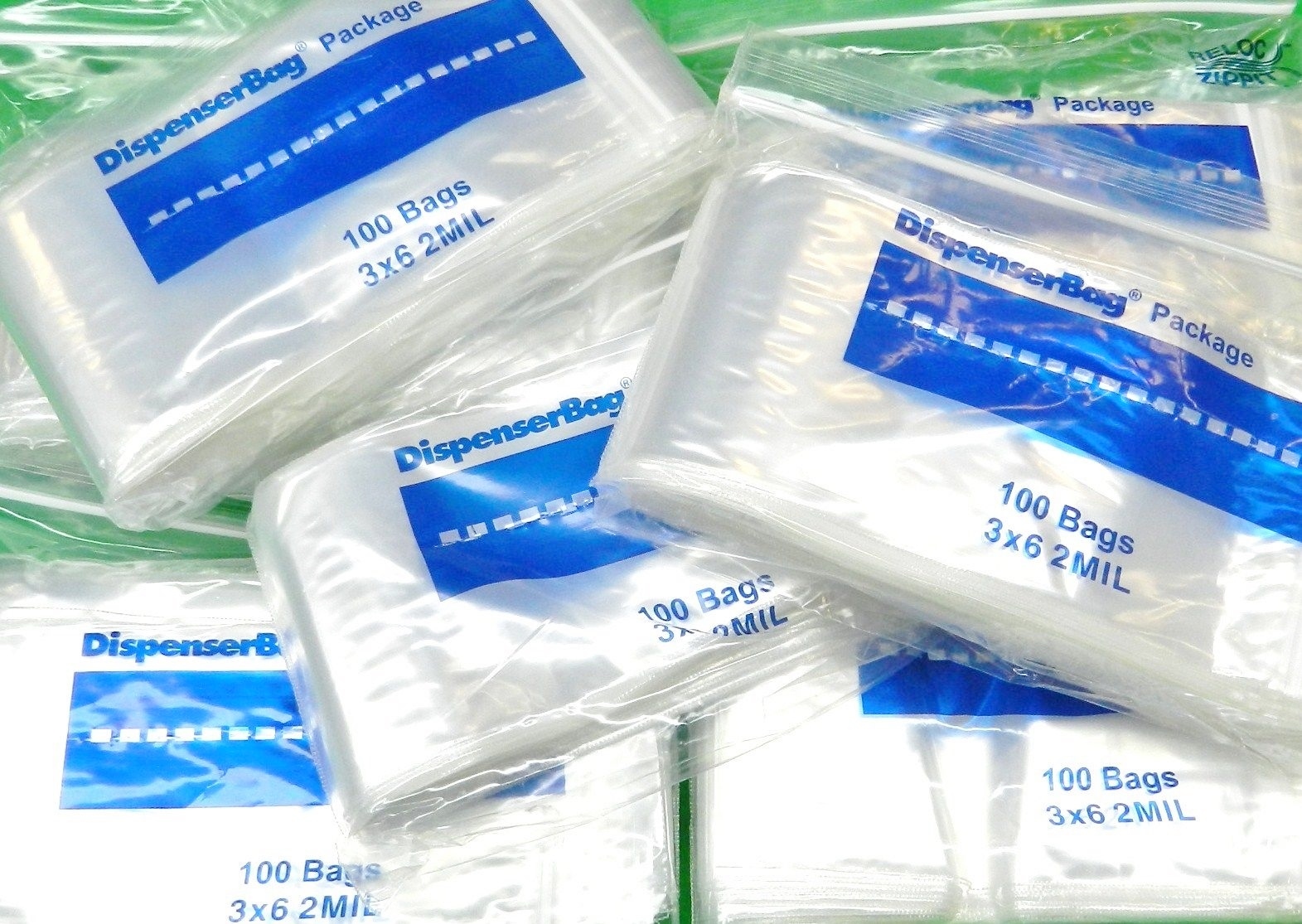 3×6 Reloc Zippit Bags 1000 Reclosable Clear 2mil Poly Bag 3″ x 6″ 1,000 pcs