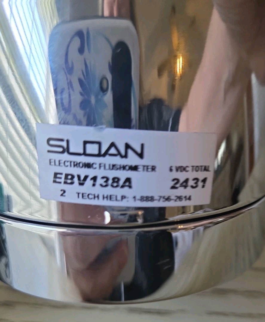 Sloan EBV138A Electronic Flushometer Sensor Assembly With Diaphragm Valve
