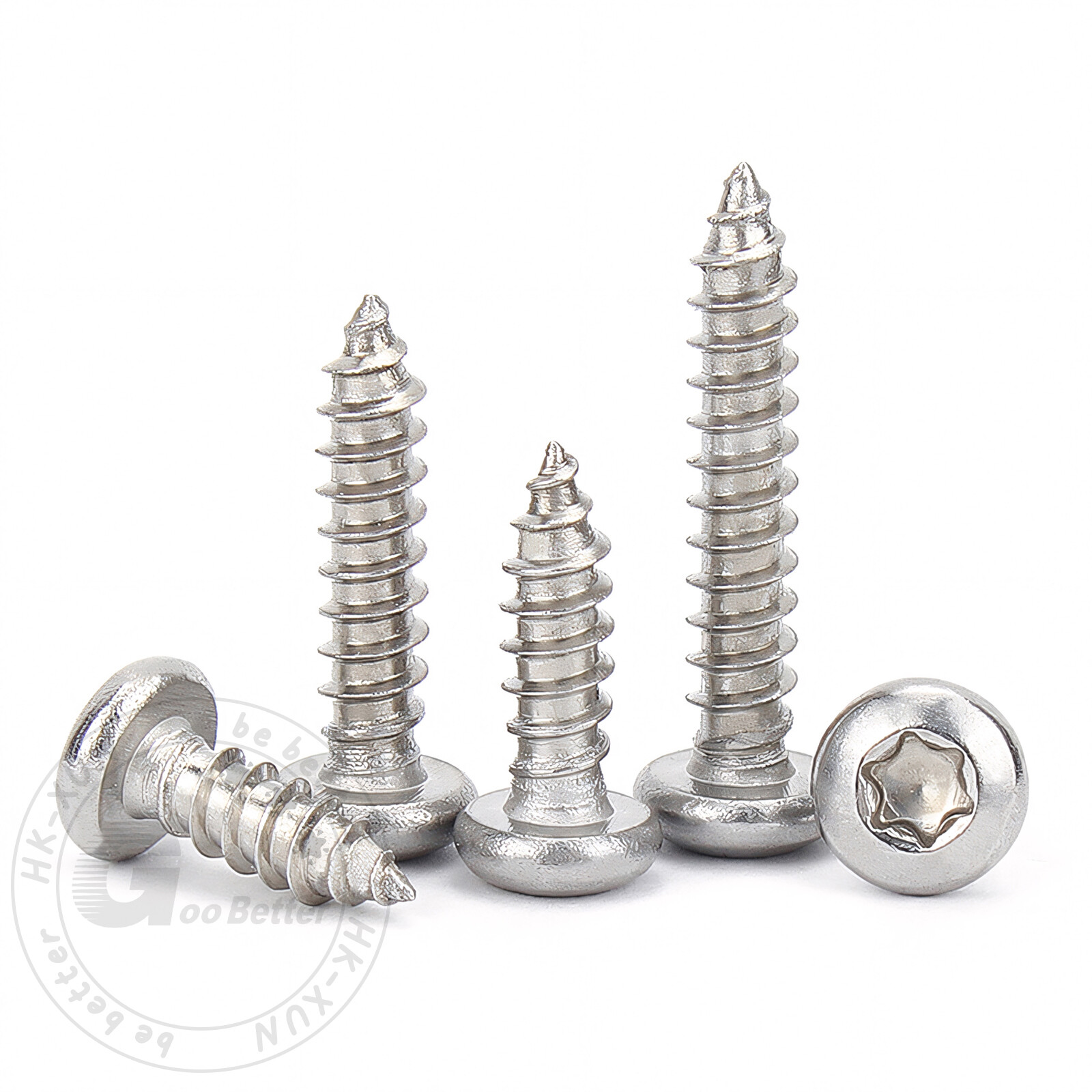 No.8 No.10 No.12 A2 STAINLESS STEEL TORX PAN HEAD SELF TAPPING SCREWS TAPPERS