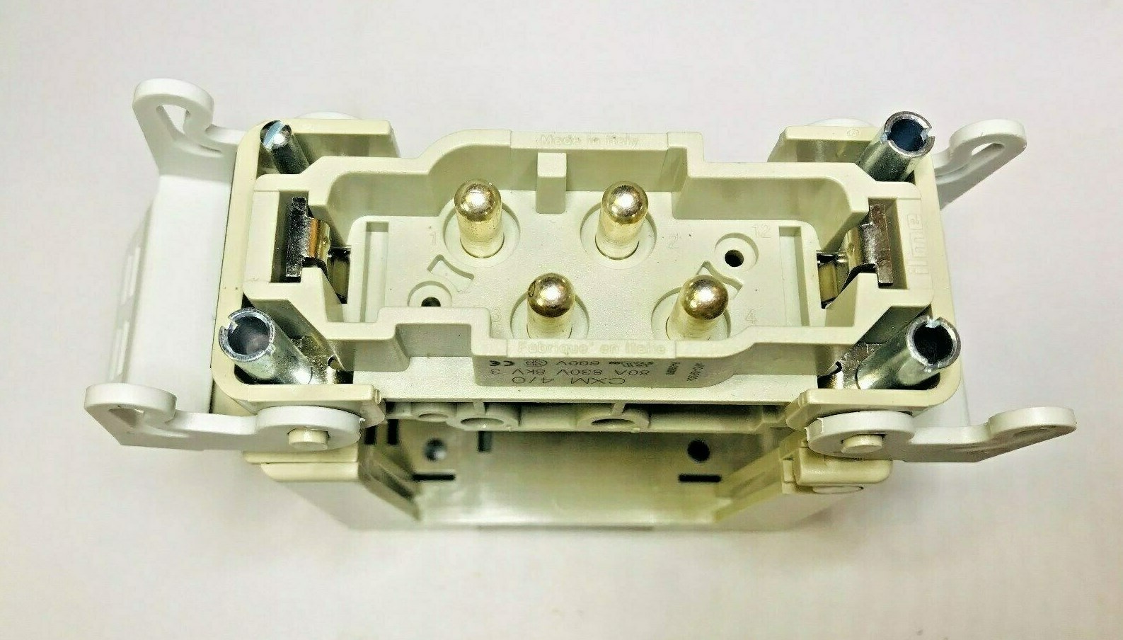 ILME Connector Insert 4 Pin CXM 4/0 80A 830V Mount COB 16 BC
