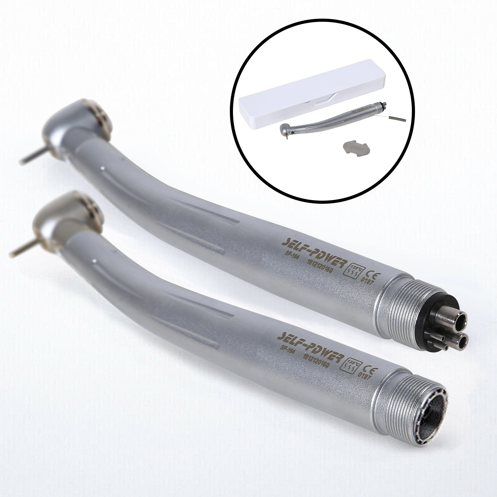 Factory Price Dental LED High Speed Handpiece 3 Water Spray 2 4 Hole Air Turbine