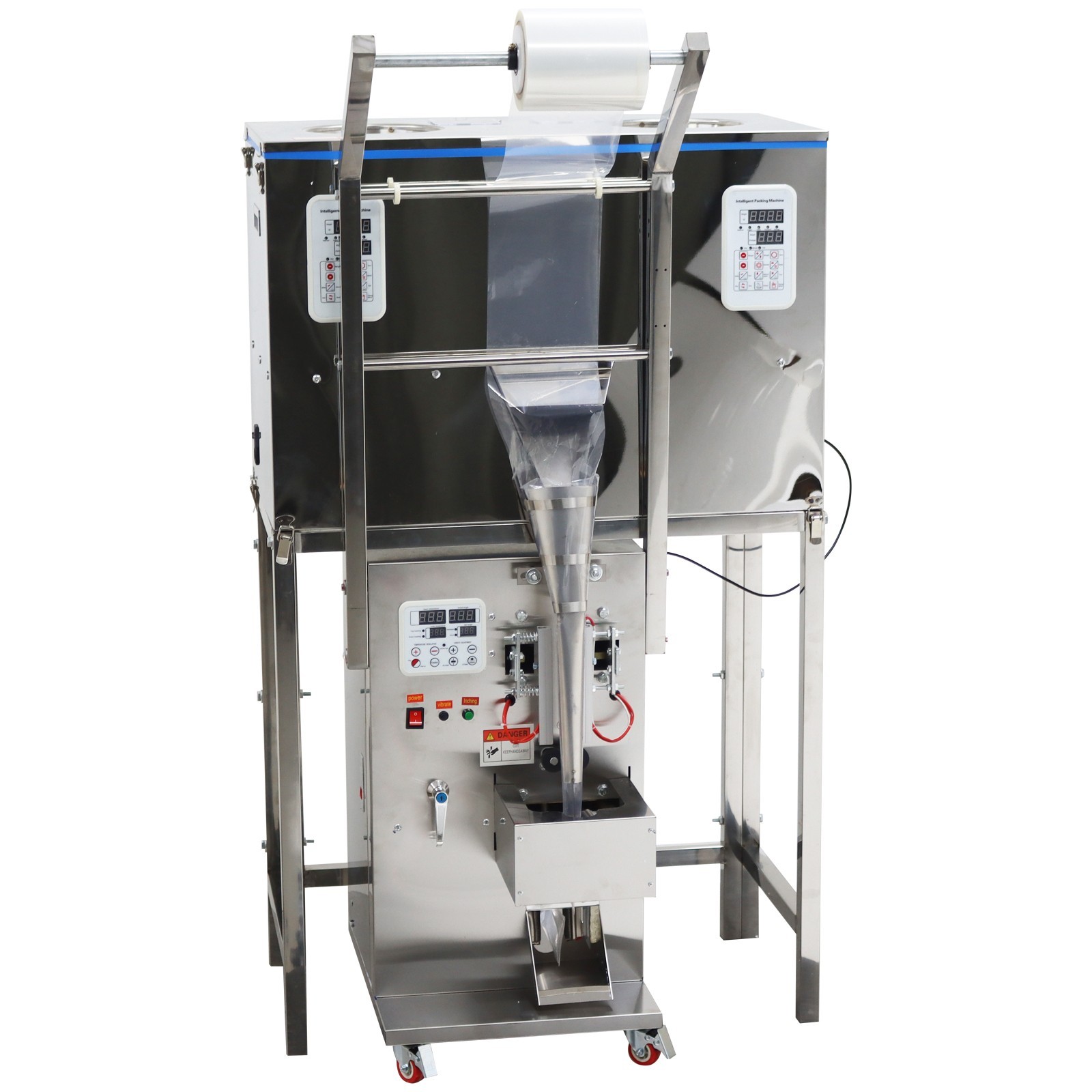 Auto Screw Packaging Machine Granule & Hardware Parts Packer 6.3″ Width Film
