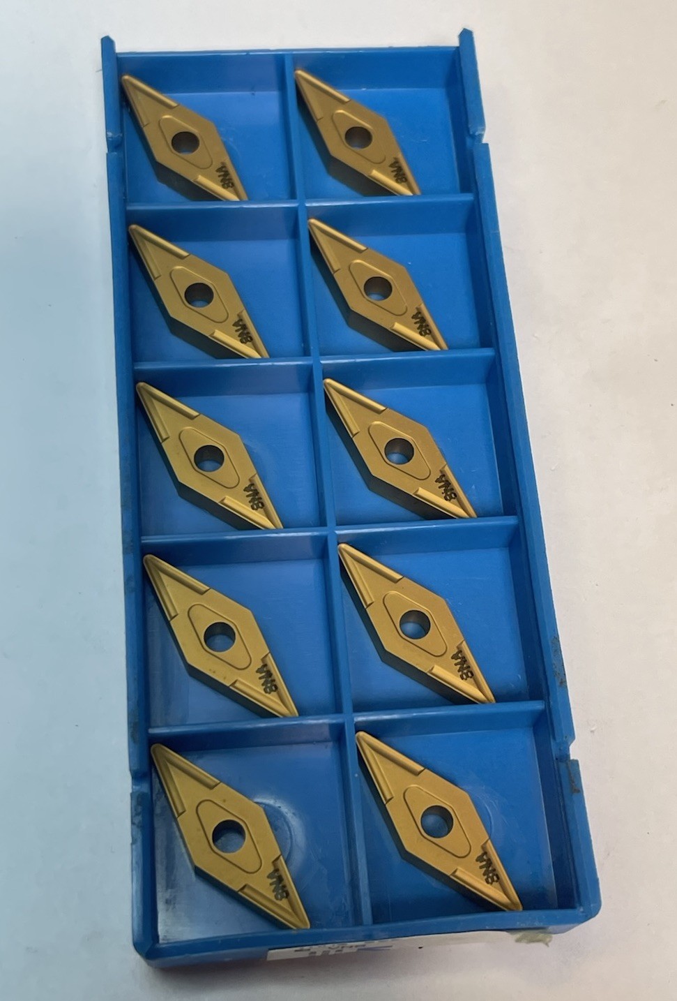 VALENITE VNMG332-VN8/VNMG 160408 Carbide Inserts Qty.10 (26MY629)