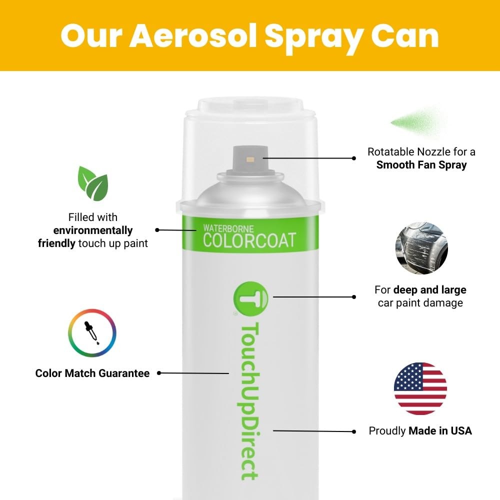 Nissan Black Obsidian Touch Up Paint Aerosol – Exact Match Essential Kit