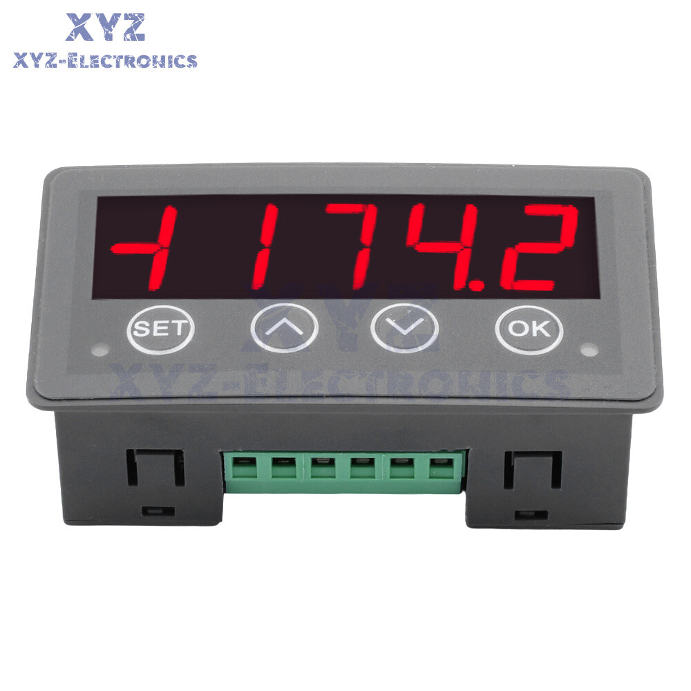 MODBUS-RTU Communication Display Meter RS485 Master-Slave-Monitored DC 8-25V