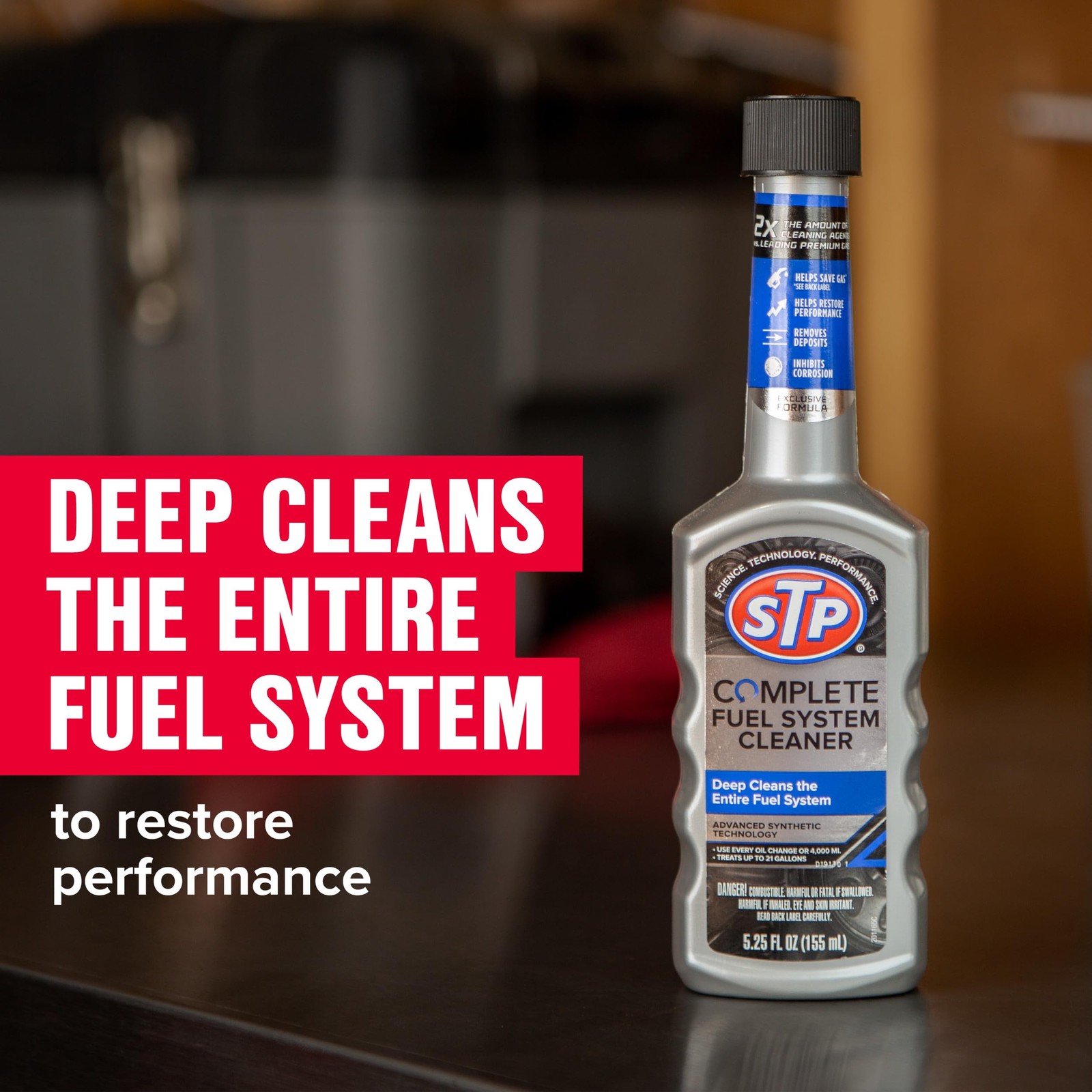STP Complete Fuel System Cleaner Multicoloured 1 Count Restores Performance