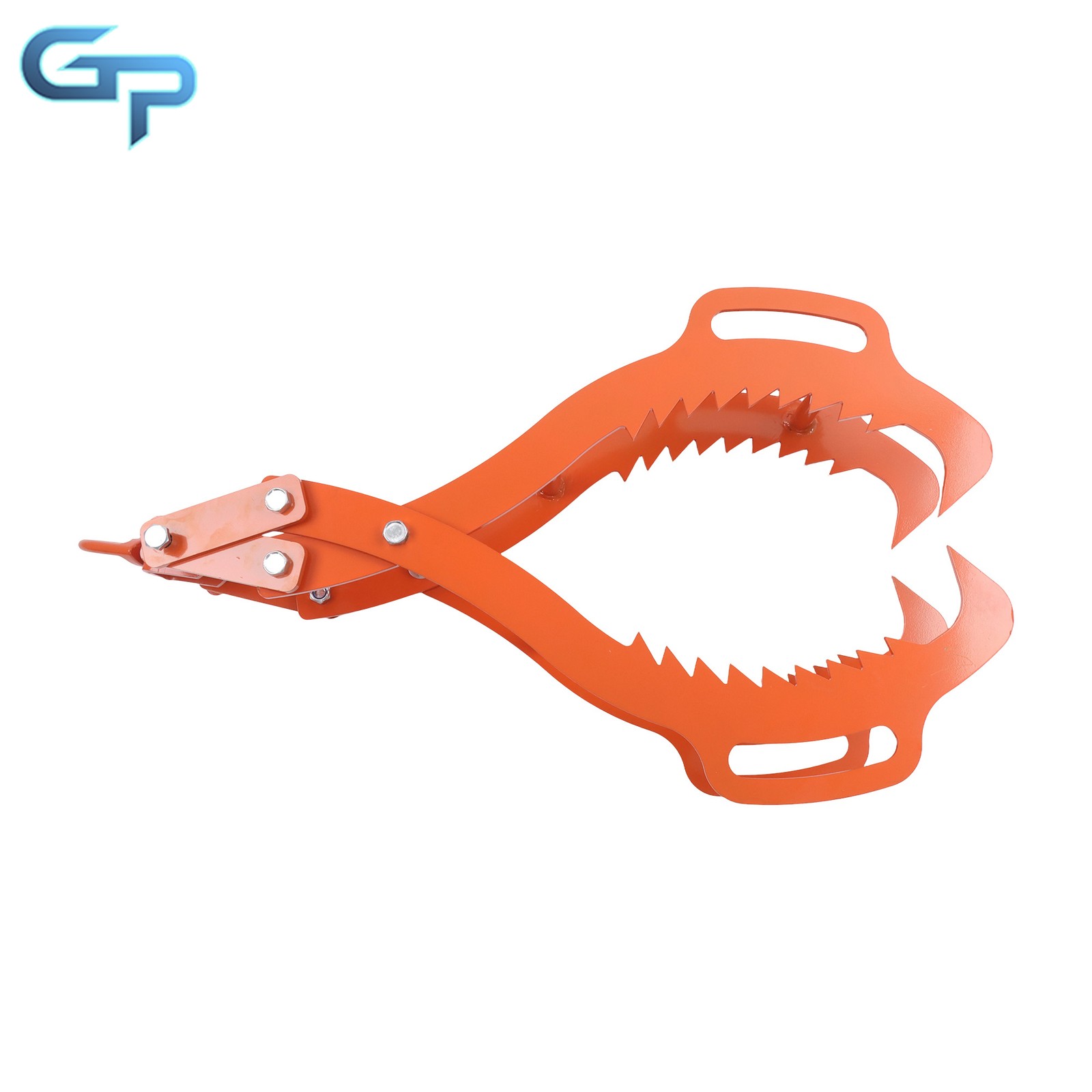 Log Lifting Tongs 36″ Heavy Duty Steel 4 Claw Swivel Lumber Log Skidding Tongs