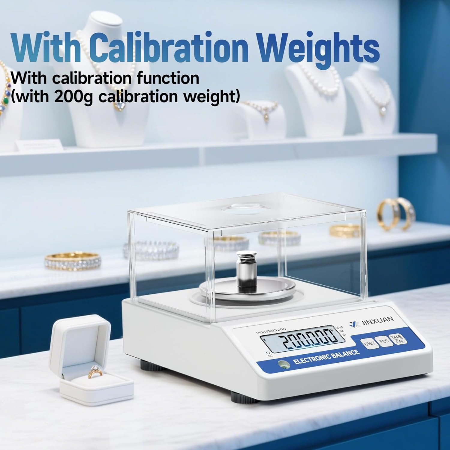 Lab Scale 0.001G Accuracy 500G Digital Milligram Scale Analytical Balance Scale