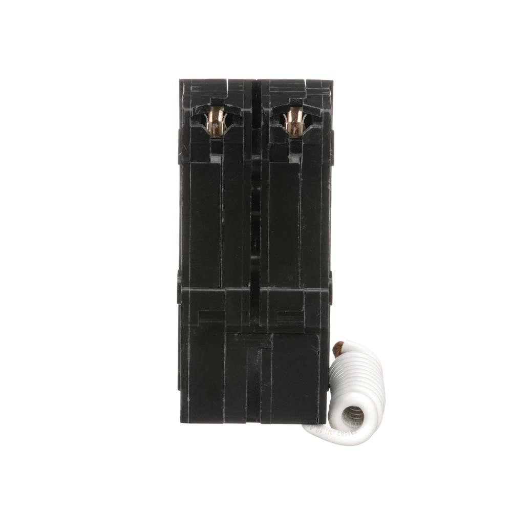 20 Amp 120/240 VAC 2 Pole Plug On GFCI Circuit Breaker Overload Protection